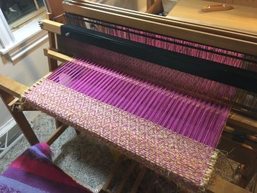 Cotton warp and bailing twine weft