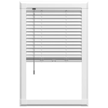 A large range including, aliminium, wood, pleated and roller. Perfect fits are a practical blind