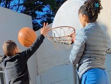 gross motor throwing and catching