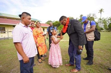 Welcoming the President of Guyana to our humble community