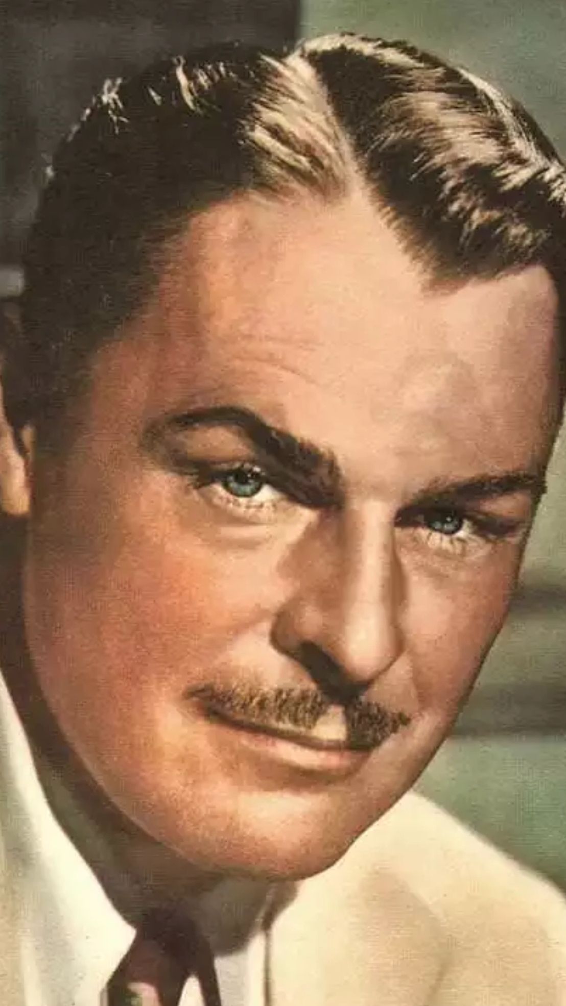 Colorized photo of Brian Donlevy. Circa 1940s.