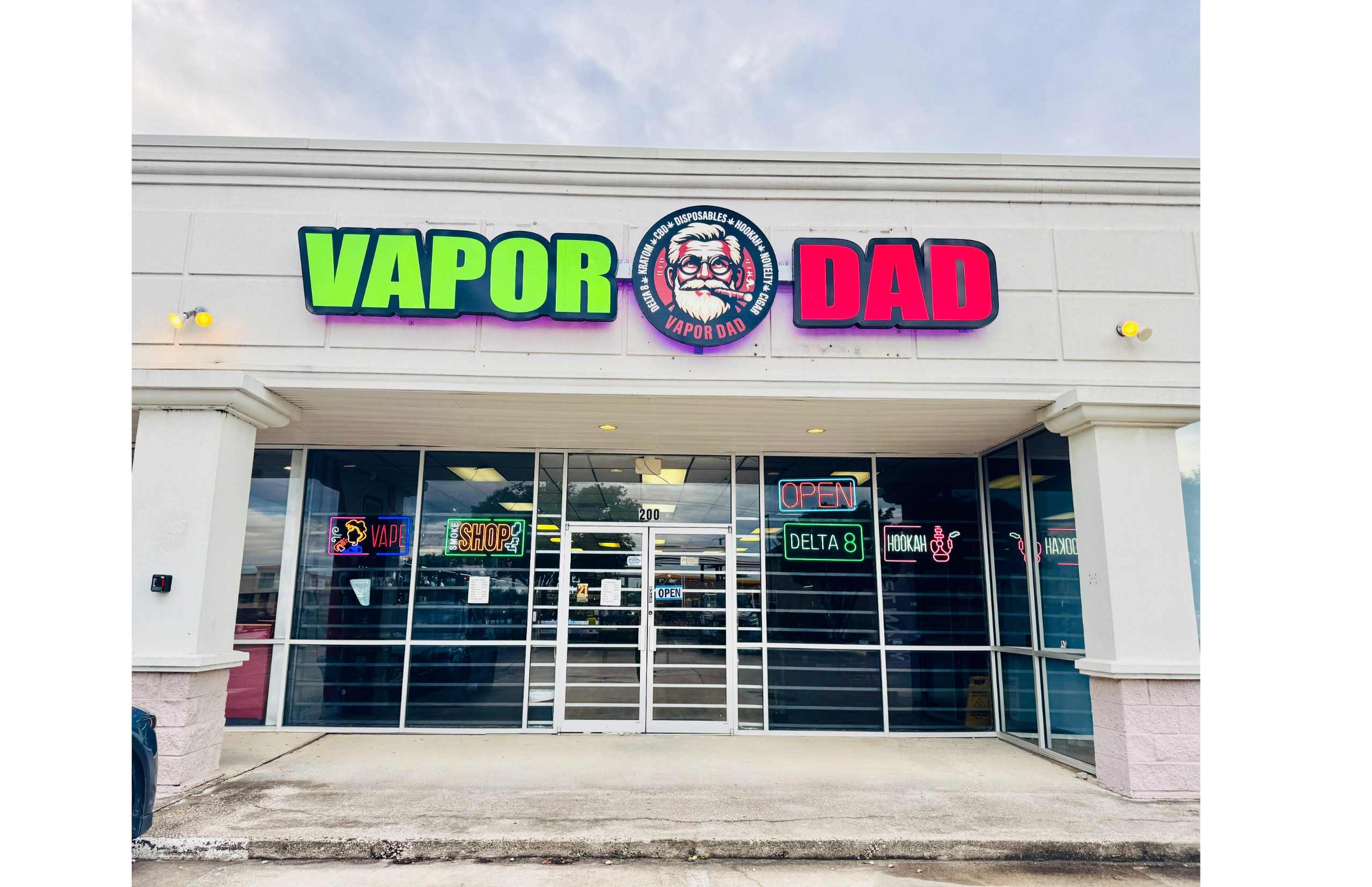 Vapor Dad Watauga smoke shop storefront