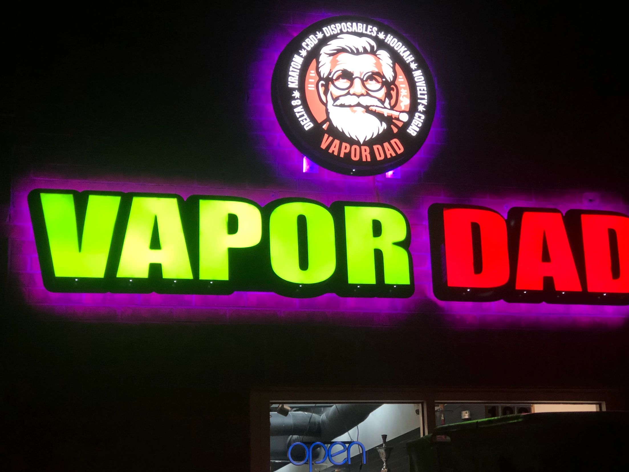 Vapor Dad Valley Ranch (Irving) smoke shop storefront