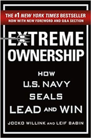 Leadership book focused on how to take extreme ownership of problems within your company.