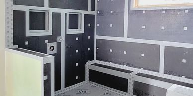 Waterproof shower system