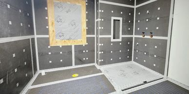 RSS waterproof shower system