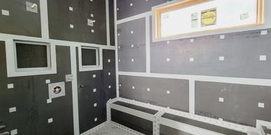 Waterproof shower system