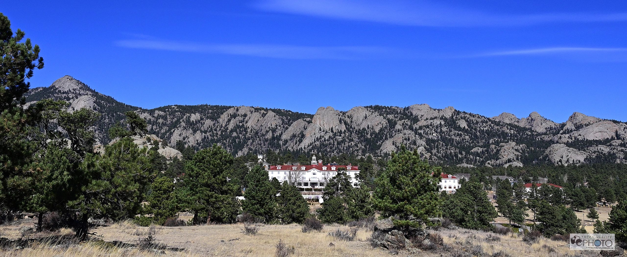 The Stanley Hotel Complex Panorama