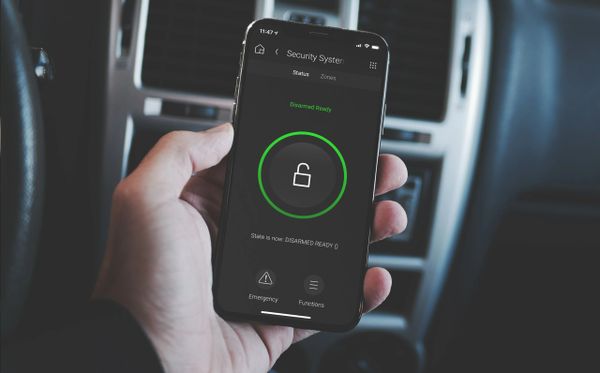 Remote Alarm Touch Screen