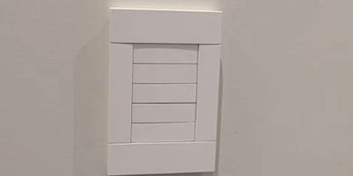 Horizon Crestron Keypad not Engraved