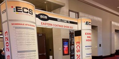 Eastern Coatings Show entrance