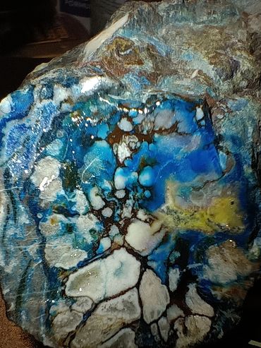 Newly discovered unknown variation of wild horse magnesite!