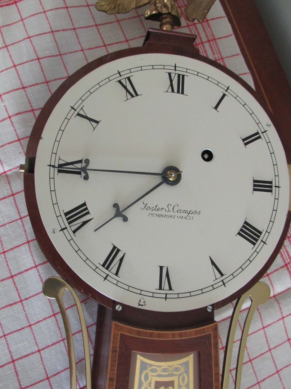 Foster Campos  
Willard Time Piece
1978
 Banjo Clock
Pembroke MA
100% 