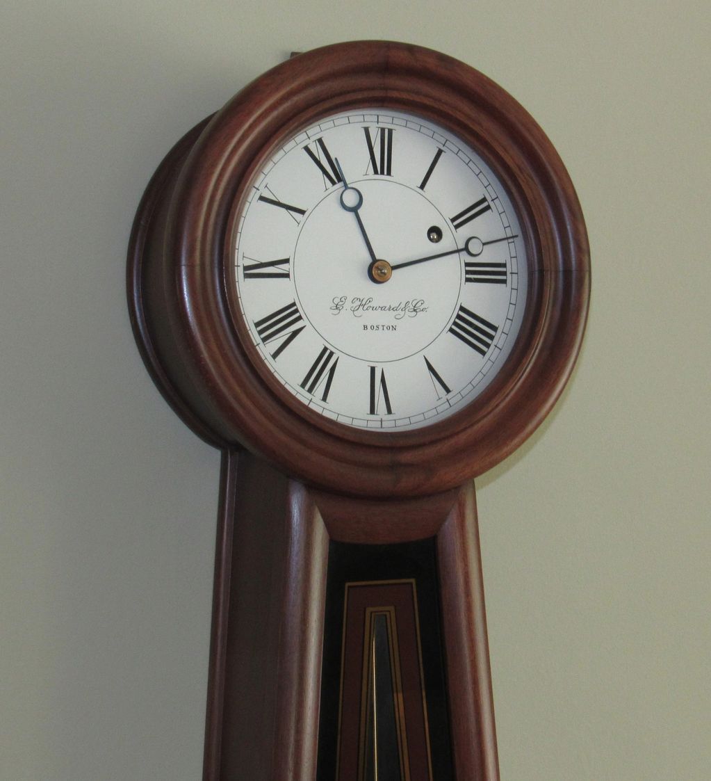 E Howard Company
Boston MA
Banjo Clock #5

Reissue 1976   #46

Pompeo Auctions  Clocks
