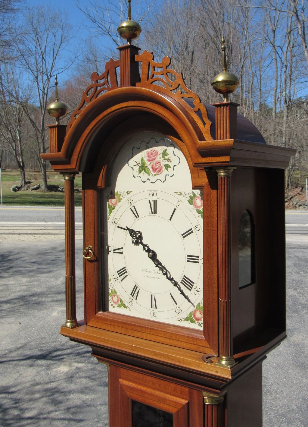 Elmer O Stennis Grandfather Clock #1
Circa 1958

Pompeo Clocks Auction Estates