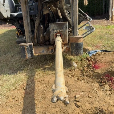 Utilizing the Eagle Claw for tough ground condition.