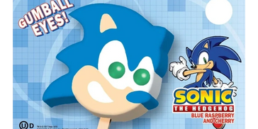 Gumball Eyes Sonic Icecream