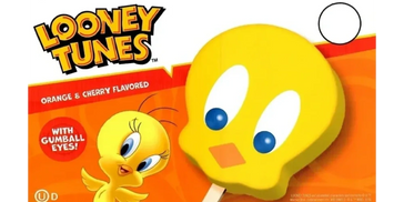 Looney Tunes Cherry Flavored Ice Cream