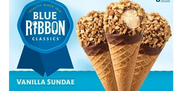 Blue Ribbon Vanilla Sundae