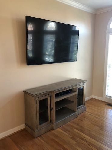 Centennial Denver tv mounting townhouse