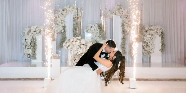 San Diego Wedding Dry Sparklers