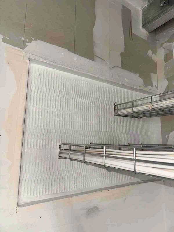 IGNIS Firestopping Systems, batt & mastic, Graphite wraps, pipe collars, putty pads, trunking pillow