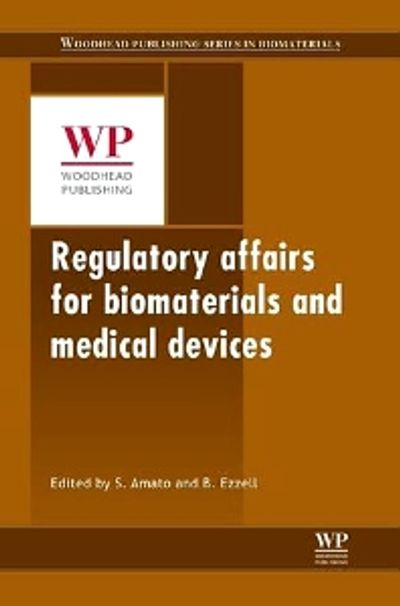 Recent volume on regulatory aspects of innovative biomaterials and/or medical devices