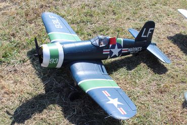 Baa Baa, Black Sheep replica warplane