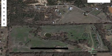 Overview of WAMS RC Club's future site on 40 acres Members Wanted!