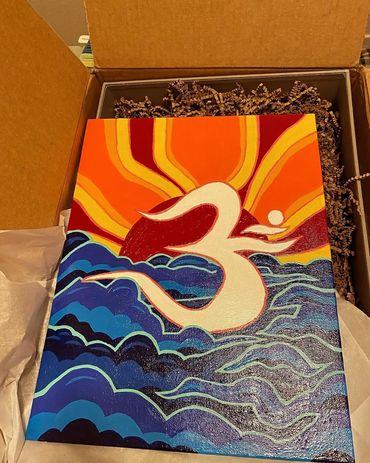 Peace through sensual massage.