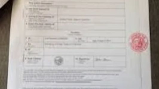 Apostille from California