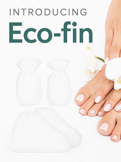 Eco-Fin is an eco-friendly paraffin alternative for your hands and feet.