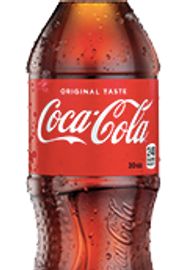 20 ounce plastic bottle of Coca-Cola Classic