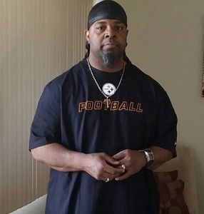 A man looking at camera