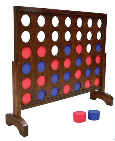 wooden connect 4