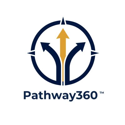 Logo of Pathway360 with arrows in a circle.