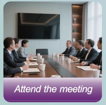 Meeting - Discreet and convenient to use anytime, anywhere. Accurately control your nicotine intake.