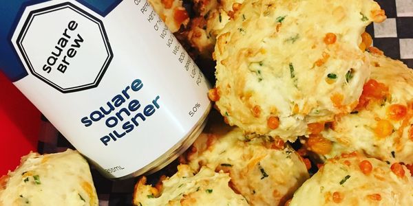 Beer and Cheddar Biscuits, Sweet Love Eats, Made from Scratch