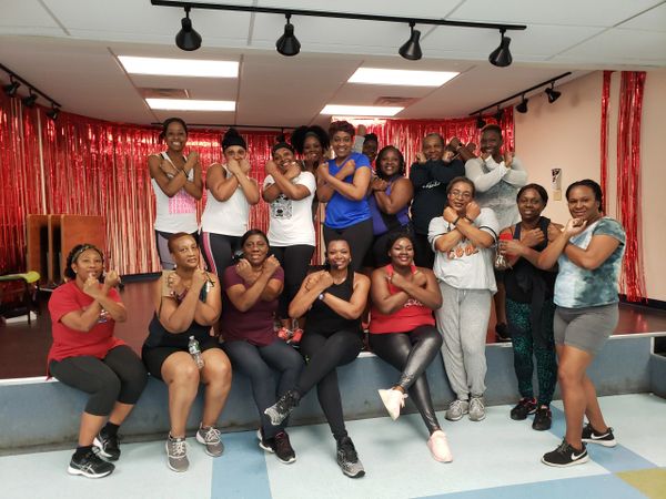 Xtreme Hip Hop Step class, Hallandale, Fl