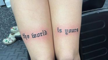the world is yours tattoo