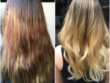 Olaplex treatments and or deconditioning treatments are available