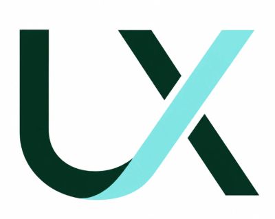 Stylized logo with letters 'U' and 'X' intertwined.