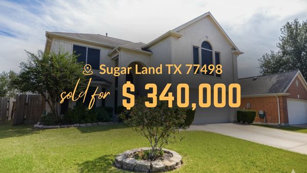 Well-maintained 5-bedroom Sugar Land home featuring a game room, new AC, and recent roof.