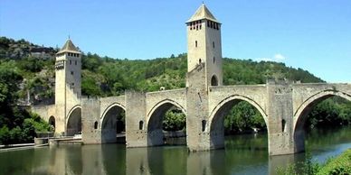Le Pont Valentré, Cahors in South West France