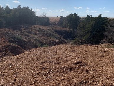 Right of way clearing site in watonga oklahoma