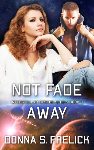 Not Fade Away cover with country woman in front and man with vest in back. Dark colors with brown hi