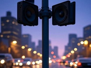 public address outside speakers