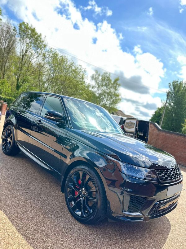 Range Rover sitting pretty after being detailed washed