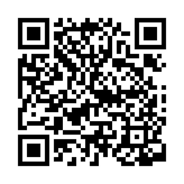 A black and white QR code for downloading our limo services app