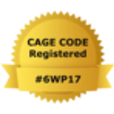 Commercial And Government Entity Code Certified (CAGE code # 6WP17)